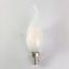LED opál filament dekor izzó - C35L - 6 watt