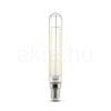 LED filament dekor izzó T20 E14 foglalattal