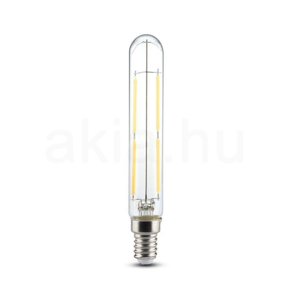 LED filament dekor izzó T20 E14 foglalattal