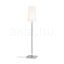 LULU állólámpa fehér/fekete króm 230V LED E27 8W