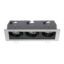 MONE III dönthető ezüstszürke  12V GU5,3 3x50W