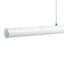 RIVIER LED I függő lámpa króm/tej akril 230V LED 24W 3000K